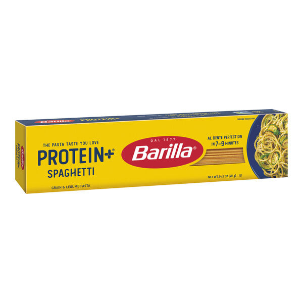 Barilla Protein+ Spaghetti Pasta 14.5 oz. - 20/Case