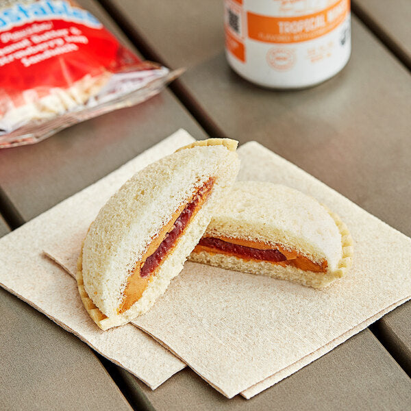 Smucker's Uncrustables Strawberry Jam and Peanut Butter Sandwich 2 oz. - 60/Case
