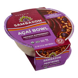 Sambazon Amazon Superberry Organic Acai Bowl 6.1 oz. - 8/Case
