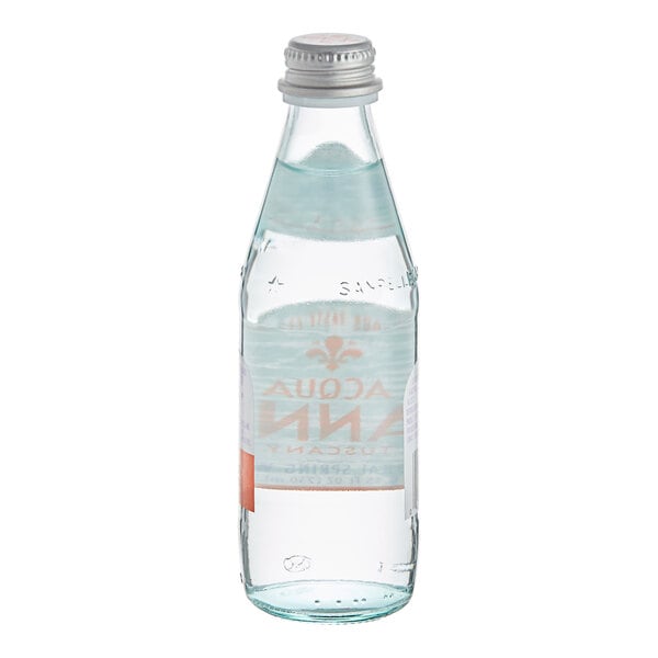 Acqua Panna Natural Spring Water 250 mL Glass Bottle - 24/Case
