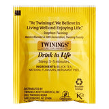 Twinings Earl Grey Tea Bags - 100/Box