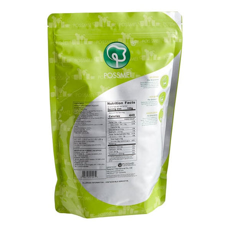 Possmei Strawberry Powder Mix 2.2 lb. - 10/Case