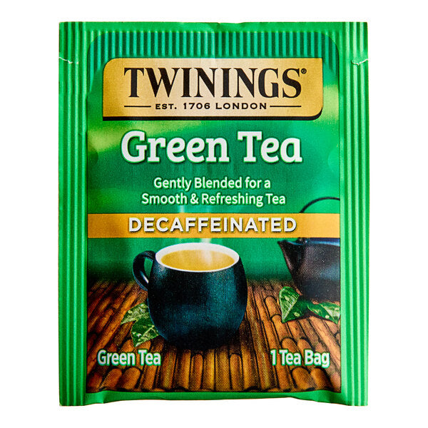Twinings Green Decaffeinated Tea Bags - 20/Box