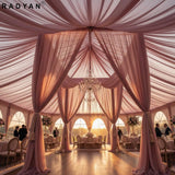 1 Yard Two-Tone Chiffon 100% Polyester Fabric for Apparel and Crafts 58/59 Inch Width