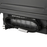 Mainstays New 2-Setting 3D Electric Stove Heater with Life-like Flame, Black