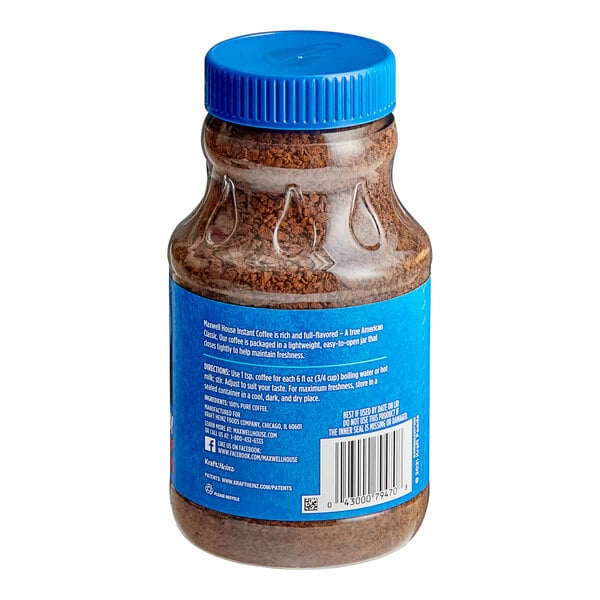 Maxwell House Original Roast Instant Coffee 12 oz. - 6/Case
