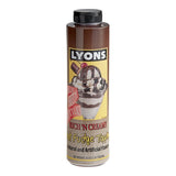 Lyons Rich N' Creamy Chocolate Hot Fudge Topping 18 fl. oz. (23 oz.) - 12/Case