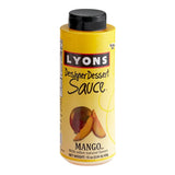 Lyons Designer Dessert Mango Flavoring Sauce 12 fl. oz. (15 oz.) - 12/Case