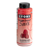 Lyons Designer Dessert Raspberry Flavoring Sauce 12 fl. oz. (15.1 oz.) - 12/Case