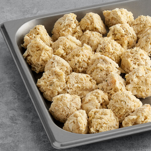 Kaptain's Ketch Mini Crab Cake 0.65 oz. - 98/Case