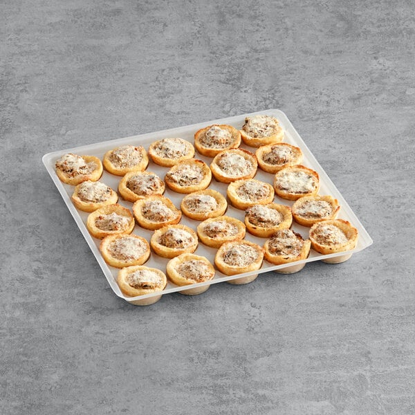 Simply Cuisine Wild Mushroom Tart 0.75 oz. - 100/Case