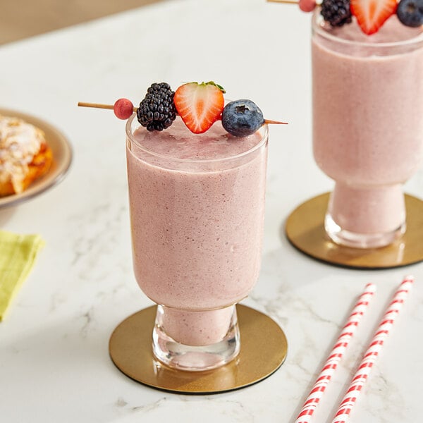 Maui by Lyons Wild Berry Acai Smoothie Mix 46 fl. oz. - 6/Case