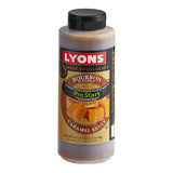 Lyons Sweet Indulgence Bourbon Caramel Flavoring Sauce 12 fl. oz. (16.5 oz.) - 12/Case