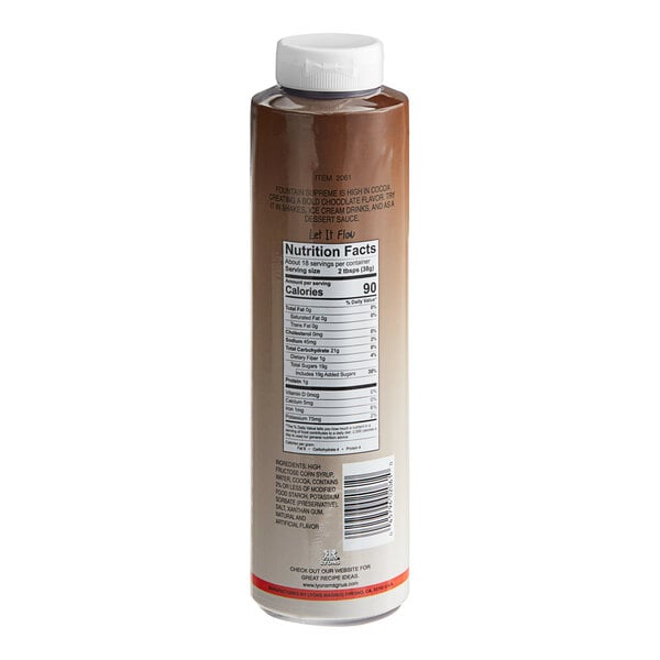 Lyons Fountain Supreme Chocolate Syrup 18 fl. oz. (24 oz.)