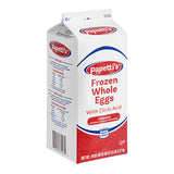 Papetti's Frozen Liquid Whole Eggs 5 lb. - 6/Case