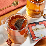 Twinings Golden Tipped English Breakfast Large Leaf Pyramid Tea Sachets - 100/Case