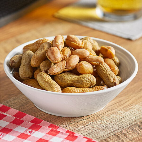 Peanut Patch Original Boiled Peanuts 13.5 oz. Can - 24/Case