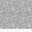 Cotton Print Nature's Sketchbook White/Black Fabric