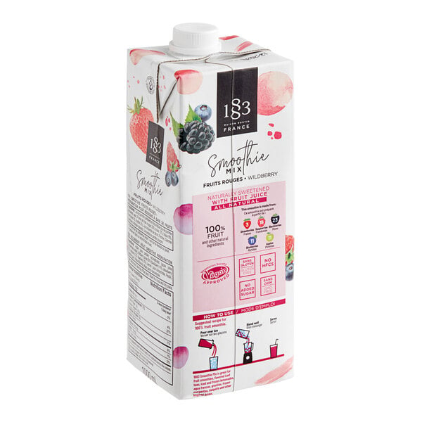 1883 Maison Routin Wildberry Smoothie Mix 1 Liter - 8/Case