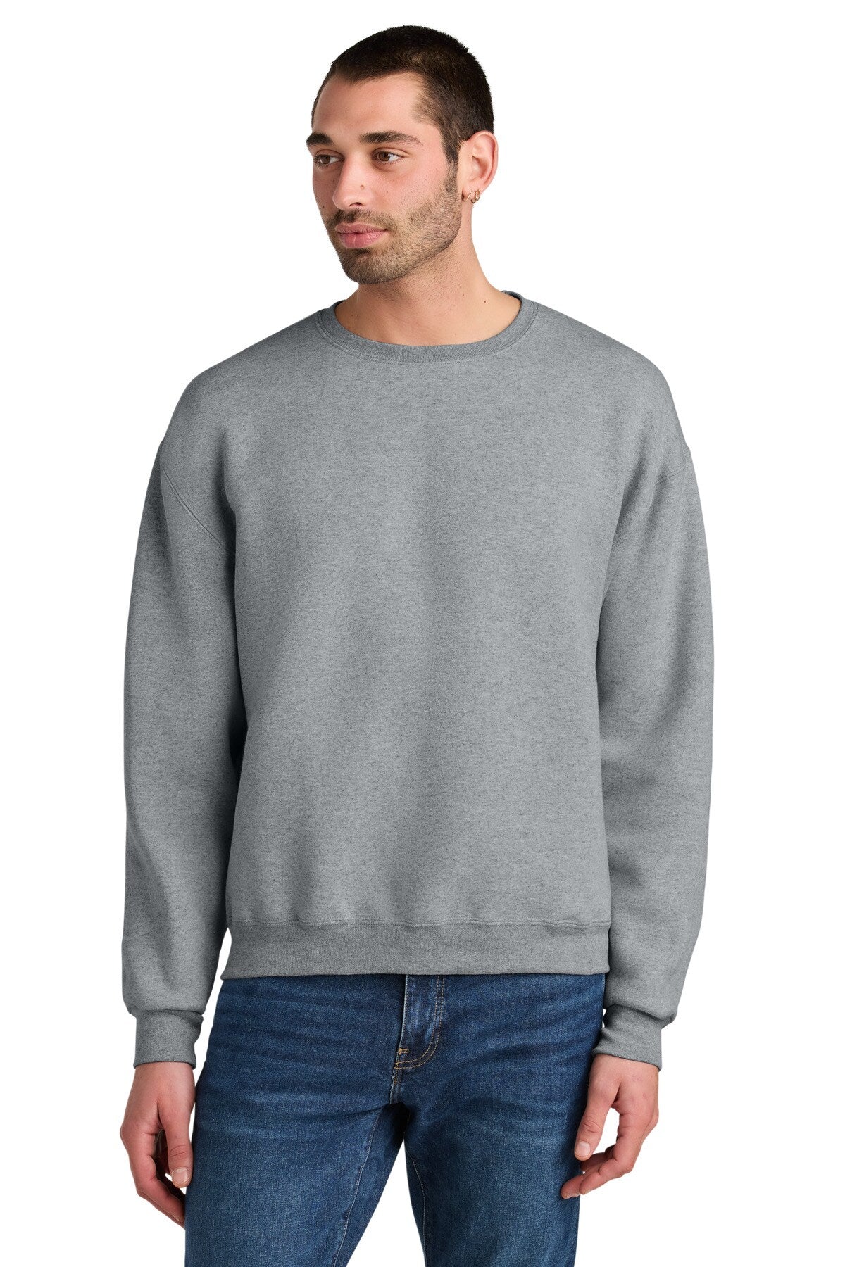 Jerzees® Rugged Unisex Crewneck Long Sleeve Sweatshirt