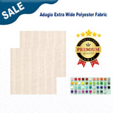 1 Yard Adagio Extra Wide Polyester Fabric