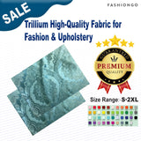 1 Yard Trillium High-Quality Fabric for Fashion & Upholstery