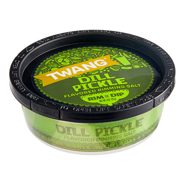 Twang Dill Pickle Rimming Salt 4 oz. - 12/Case