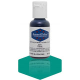 Teal Soft Gel Paste Food Color - AmeriColor 110