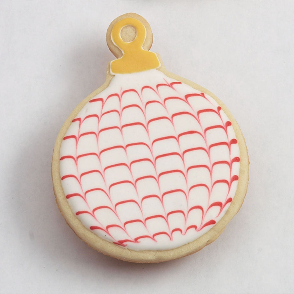 Ann Clark Christmas Ornament Round Cookie Cutter, 4 1/2"
