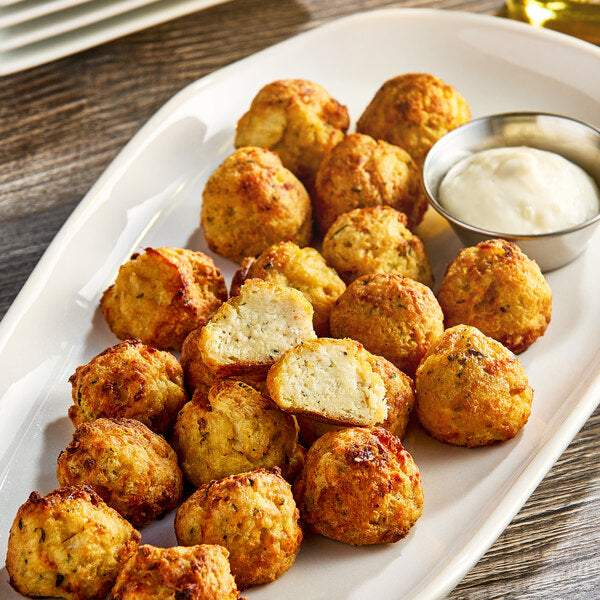 Kaptain's Ketch Mini Crab Cake 0.65 oz. - 98/Case
