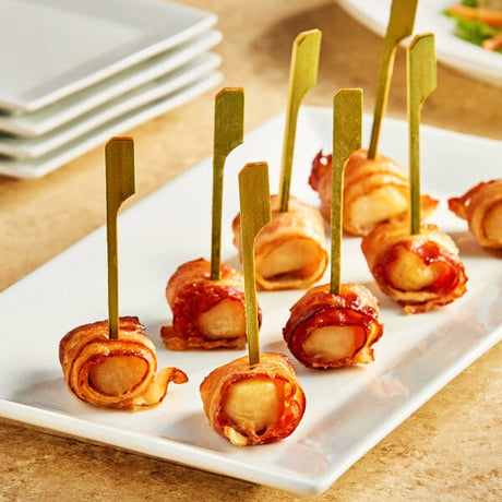 Cuisine Innovations Bacon Wrapped Scallop 0.5 oz. - 100/Case