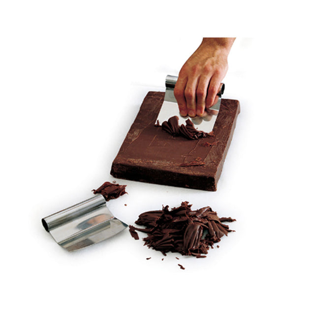 O'Creme Straight Edge Angled Chocolate Grater / Shaver, 4 3/4"