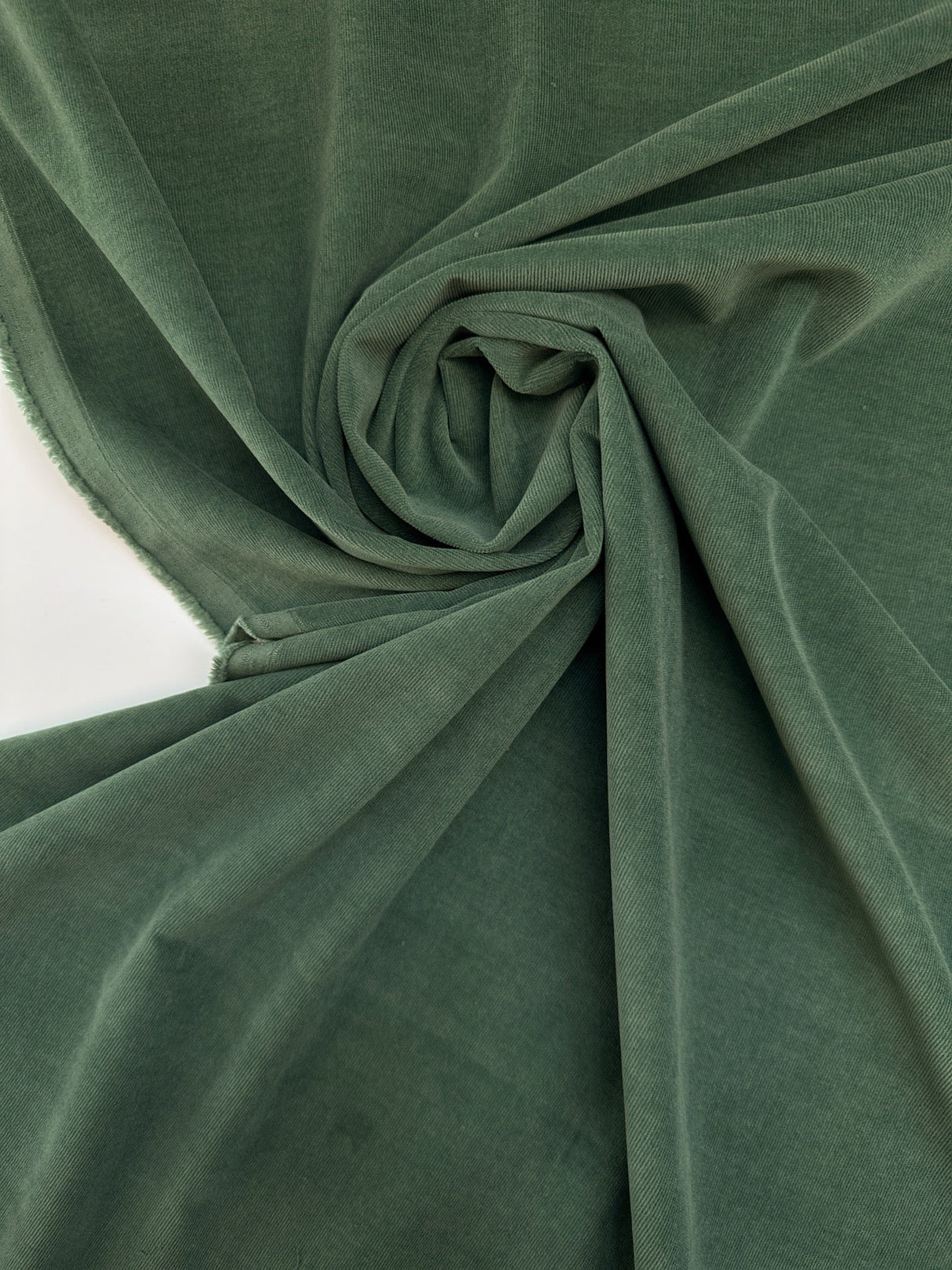 Cotton Corduroy Ribbed Green