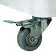 Winco IB-C3B 3" dia. Caster with Brake for IB-21 & IB-27, 100 lb. Capacity, Polyurethane, Swivel Plate