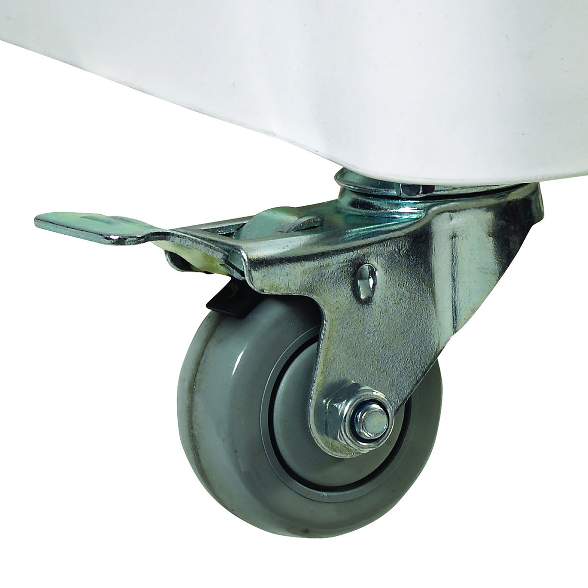 Winco IB-C3B 3" dia. Caster with Brake for IB-21 & IB-27, 100 lb. Capacity, Polyurethane, Swivel Plate