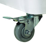 Winco IB-C3B 3" dia. Caster with Brake for IB-21 & IB-27, 100 lb. Capacity, Polyurethane, Swivel Plate