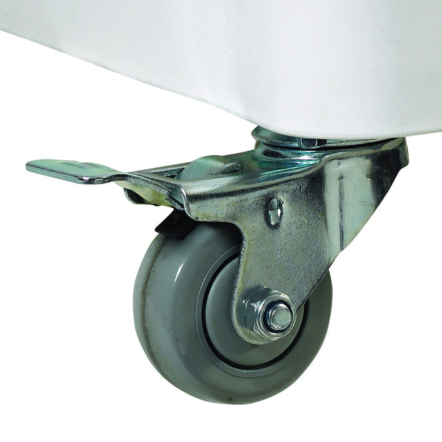 Winco IB-C3B 3" dia. Caster with Brake for IB-21 & IB-27, 100 lb. Capacity, Polyurethane, Swivel Plate