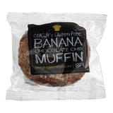 OMG...It's Gluten Free Individually Wrapped Vegan Gluten-Free Banana Chocolate Chip Muffin 4.5 oz. - 12/Case