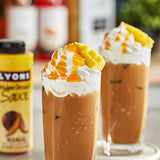 Lyons Designer Dessert Mango Flavoring Sauce 12 fl. oz. (15 oz.) - 12/Case