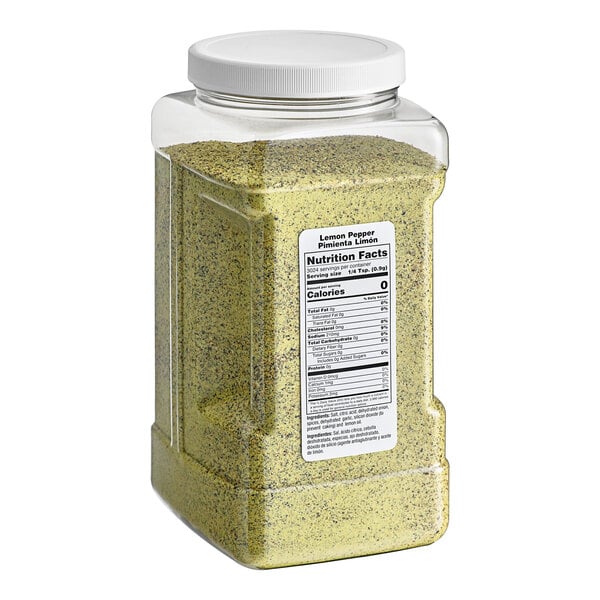Badia Lemon Pepper 6 lb. - 4/Case