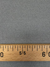 Cotton Suit Fabric Black White