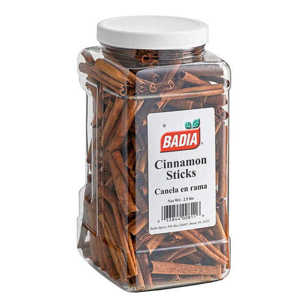 Badia Cinnamon Sticks 2.5 lb. - 4/Case