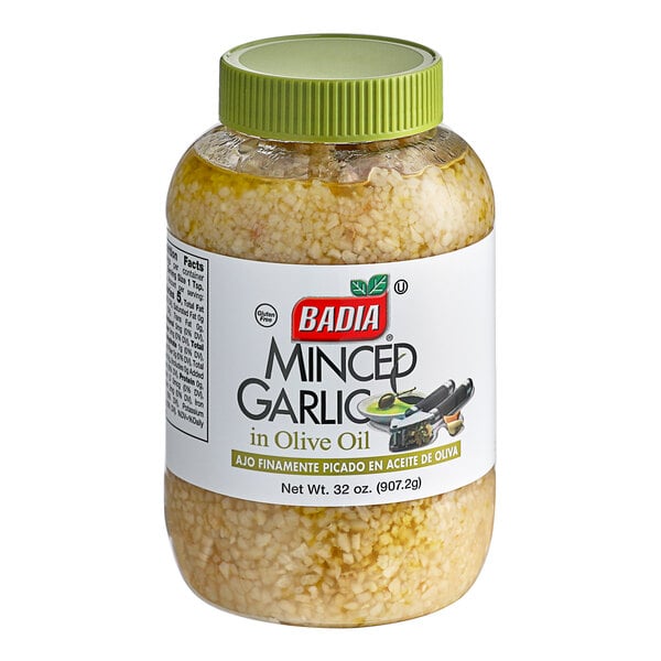 Badia Minced Garlic in Olive Oil 32 oz. - 6/Case