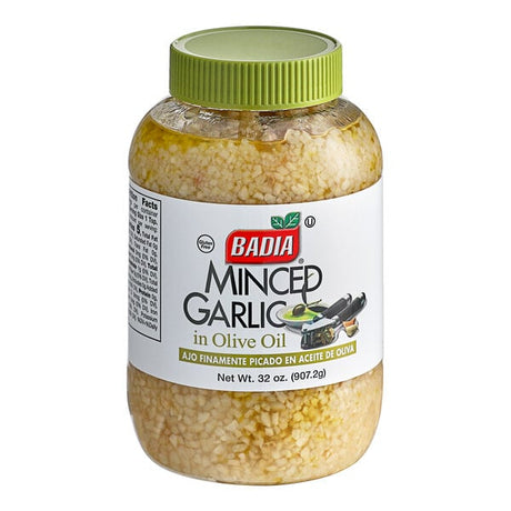 Badia Minced Garlic in Olive Oil 32 oz. - 6/Case