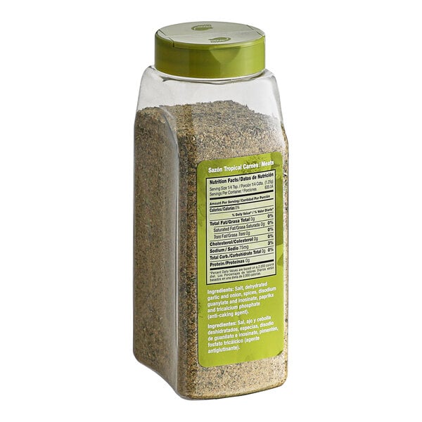 Badia Sazon Tropical Seasoning 1.75 lb. - 6/Case