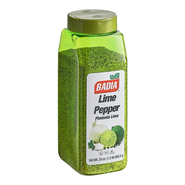 Badia Lime Pepper 24 oz. - 4/Case