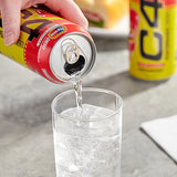 C4 Energy Cherry Popsicle Energy Drink 16 fl. oz. Can - 12/Case