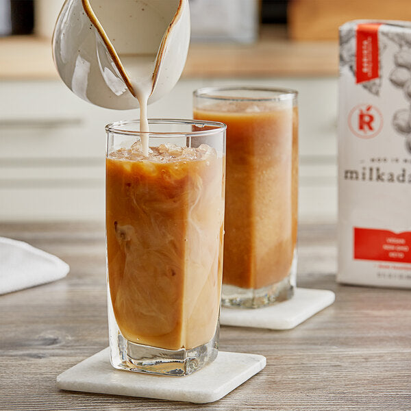 Milkadamia Barista Unsweetened Macadamia Milk 32 fl. oz. - 12/Case