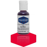 Red Red Soft Gel Paste Food Color - AmeriColor 119