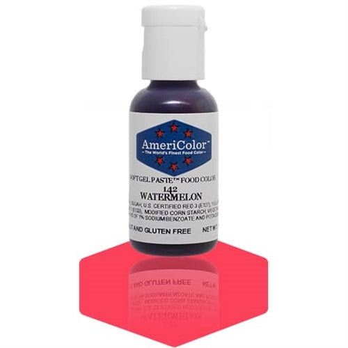 Watermelon Soft Gel Paste Food Color - Americolor 142
